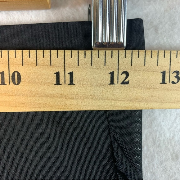 Sheer Mesh Pants Sz S Black Beachy Festival Moto‎ Boho Edgy Western - Picture 6 of 9